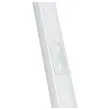 Bureau LED-lamp Giant silva wit met houten voet