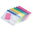 6 recycleerbare polypropyleen A5 mappen - Assorti