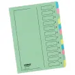 Niet-elastische sorter - versterkte uitrekrug - 12 compartimenten 