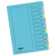 Niet-elastische sorter - versterkte uitrekrug - 12 compartimenten 