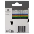 Ruban K7 voor DYMO labelmaker S0720730 9mm geel met zwarte afdruk 