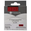Ruban K7 voor DYMO labelprinter S0720720 9mm rood met zwarte afdruk
