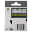 Ruban K7 voor DYMO labelprinter S0720570 12mm rood met zwarte afdruk 