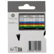 Ruban K7 voor DYMO labelprinter S0720830 19mm wit met zwarte opdruk