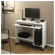 Compact wit computerbureau L 92 x D 45 cm gemonteerd