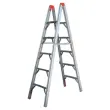 Vouwbare extra platte 5-treden ladder 