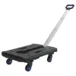 Rollend plateau met telescopische handgreep