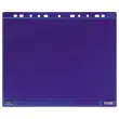 5 blauwe magnetische geperforeerde tussenbladen