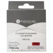 Ruban Letratag 12mmx4 m zwarte opdruk op rood comp DYMO S0721630