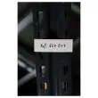 10 deuren met zelfklevende labels