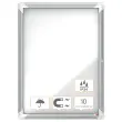 Buitenvitrine 4xA4 PREMIUM Plus Nobo magnetisch - Wit