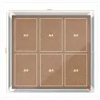 Magnetische vitrine voor binnen Nobo PREMIUM PLUS 6xA4 -liège