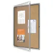 Magnetische vitrine voor binnen Nobo PREMIUM PLUS 9xA4 liège
