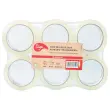 6 Polypropyleen transparante verpakkingsplakband 66 m x 48 mm 50 µ