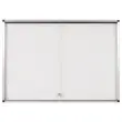Extra platte binnenvitrine met schuifdeuren 18A4 