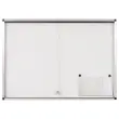 Extra platte binnenvitrine met schuifdeuren 18A4 