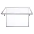 Buitenvitrine waterdicht met opklapbare deur 6A4