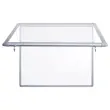 Waterdichte buitenvitrine met hefdeur 12A4