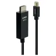 Active Mini DisplayPort-naar-HDMI adapterkabel 1m