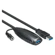 Verlengkabel USB 3.0 active 10m 