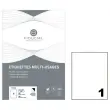 100  FIDUCIAL etiketten 210x297mm 100 etiketten/doos zonder ruginkeping 