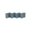 USB Type A poortblokkering (zonder sleutel) - Set van 10, Blauw