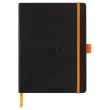 Agenda notitieboek perpetueel Meeting RHODIA 16x21 cm Zwart 