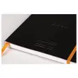Agenda notitieboek perpetueel Meeting RHODIA 16x21 cm Zwart 