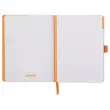 Agenda notitieboekje Perpetueel Meeting RHODIA 16x21 cm Coquelicot