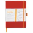 Agenda notitieboekje Perpetueel Meeting RHODIA 16x21 cm Coquelicot