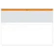 Onderlegger met eeuwigdurend kalender A2 Rhodia