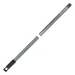 Steel mop handle with double screw function