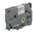 Ruban comp BROTHER TZE 131 12mm transparant met zwarte afdruk
