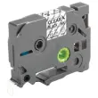 Ruban comp BROTHER TZE 121 9mm transparant met zwarte print