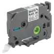 Ruban comp BROTHER TZSE 231 12mm wit met zwarte afdruk LAM