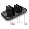 Oplaadstation 120W met 10 USB- poorten