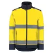 Hoge zichtbaarheid geel vest E-VISION - GRS-label - Maat L - T2S