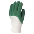12 Gecoate handschoenen van kreuklatex ERGOS - Antislip - Maat 9 - RG