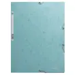Elastische mappen 3 kleppen Skandi Blauw Gevroren Exacompta 