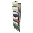 Wanddisplay A5 in metalen gaas