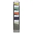 Wanddisplay 1/3A4 in metalen gaas 