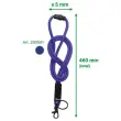 10  Ronde blauwe halsband 