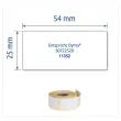 Rol van 500 witte etiketten 54x25 mm voor DYMO LW 450