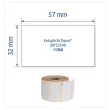 Rol van 1000 multi-purpose labels 57X32mm voor DYMO LW 450 