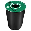 groen sorteringsdeksel
