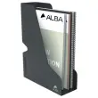Metalen tijdschriftenhouder - Zwart