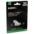 USB-stick met dubbele aansluiting 2.0 USB-A/USB-C 32GB