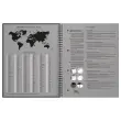 Spiraalnotitieboek A4+, 160p, 5x5, Oxford international Blauw 