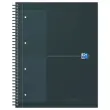 Spiraalnotitieboek A4+, 160p, 5x5, Oxford international Zwart 