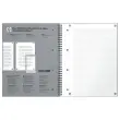 Spiraalnotitieboek A4+, 160p, 5x5, Oxford international Rood 